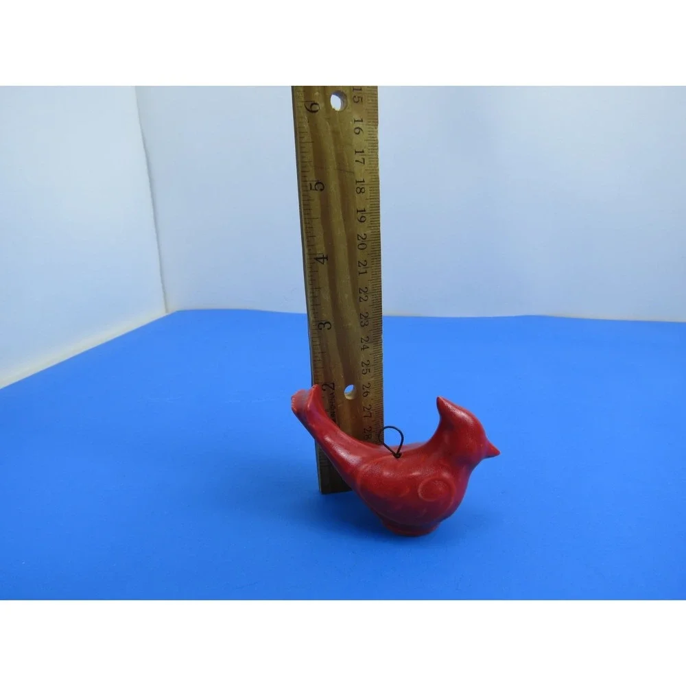 Rookwood Pottery 10071 Red Cardinal Christmas Ornament 2013